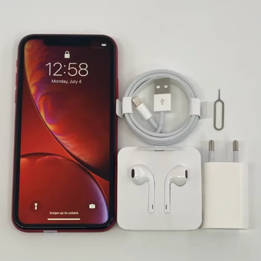 Original Unlocked Apple Used iPhone XR  6.1" Display Face Id NFC 3GB RAM 64GB/128GB/256GB ROM 12MP A12 Bionic IOS xr CellPhone