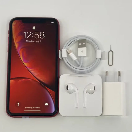 Original Unlocked Apple Used iPhone XR  6.1" Display Face Id NFC 3GB RAM 64GB/128GB/256GB ROM 12MP A12 Bionic IOS xr CellPhone
