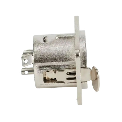 5pcs XLR Connector 3pin 4pin 5pin Male Female Panel Audio Microphone Jack Plug Connector Copper Contact Metal XLR Socket