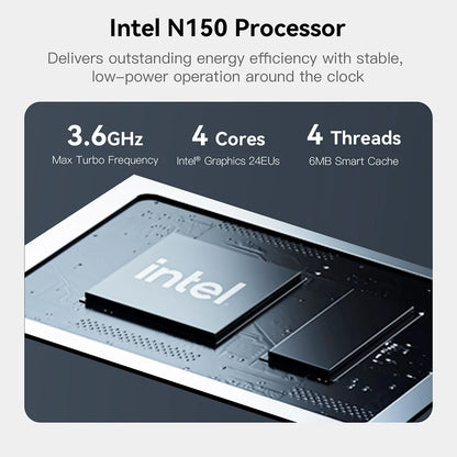 Beelink ME Mini ME Pro Intel Twin Lake N150 LPDDR5 4800MHz 16GB RAM 1T SSD WiFi6 4K Dual Lan Home Network Storage NAS Mini Host