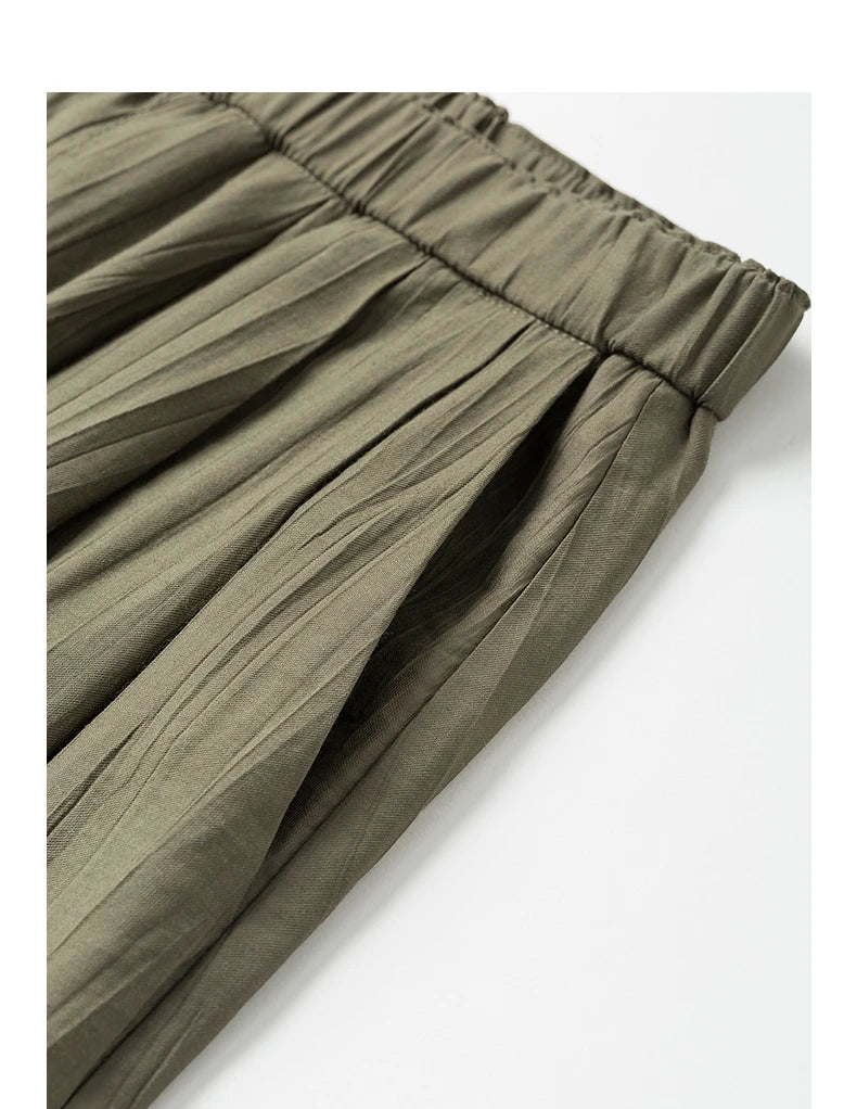 TOYOUTH Women Casual Pants 2025 Summer New Long Pants 8527002