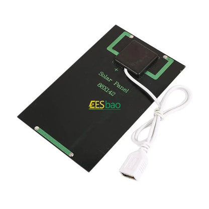 5V USB Solar Charger Outdoor Portable Waterproof Hiking Camping for Power Bank Phone Small Electronics  portable solar panel