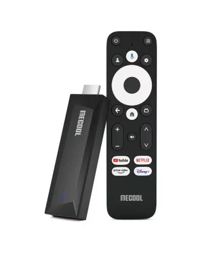 [Genuine] 2025 Newest Mini TV Stick MECOOL MEgo1 4K HDR 2GB+8GB 5G Built-in wifi LAN 100M Best Google Certified Netflix TV Stick