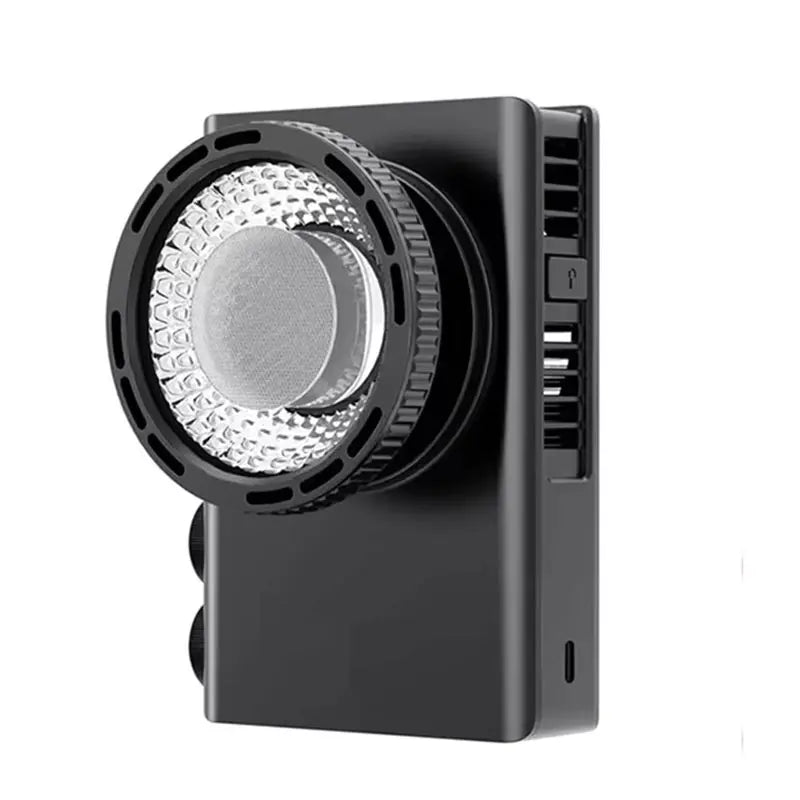 AT82-C01 100W COB Portable Fill Light With Condenser Lens 2700K-6500K Cooling Fan Video Light LED Studio Light