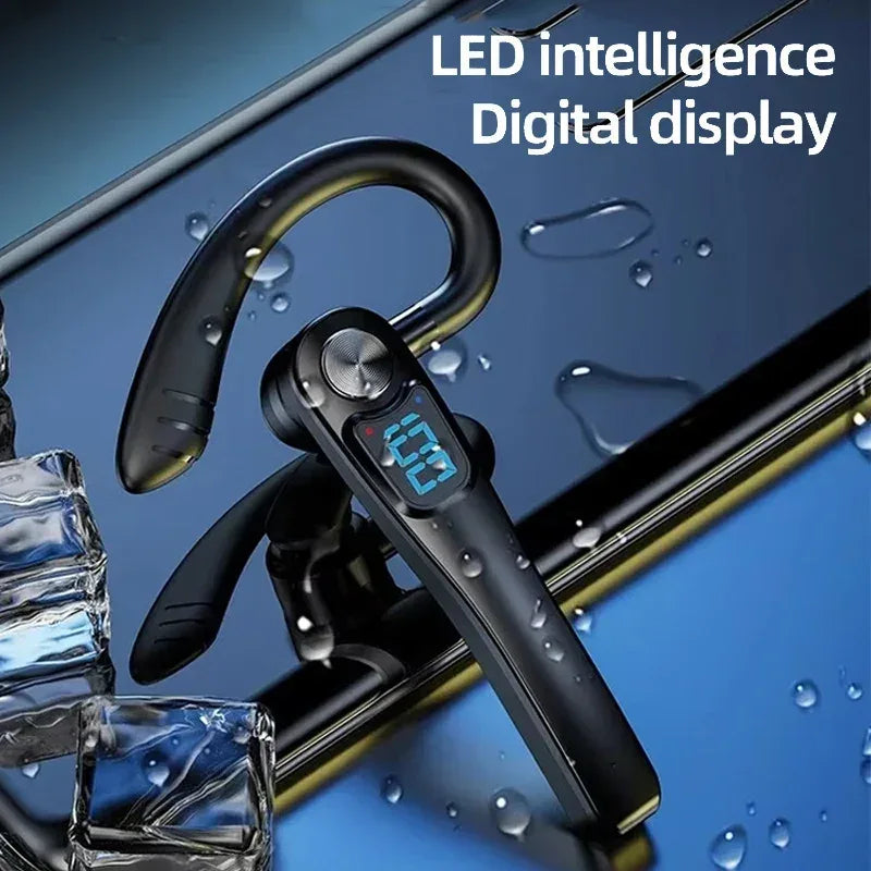 Wireless Headphones With Microphone Bluetooth Earphones ENC Noise Cancelling Hands-free Headset Busines Auriculares Driving