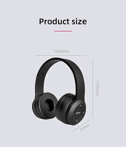 Handsfree Wireless Headphones Noise Canceling Headphone Earphone P47 headset Bluetooth Head Phone for iPhone Huawei Samsung S22