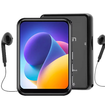 8-128GB MP3 Music Player Full Screen Touch MP4 Bluetooth Built-in Speaker Portable HiFi Music Player Video Playback recording
