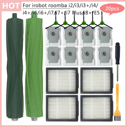 E5 E6 E7 Filter Dust Bag For irobot roomba i2 i3 i3+ i4 i4+ i6 i6+ i7 i7+ i7 Plus i8+ Replacement Main Side Brush Vacuum cleaner