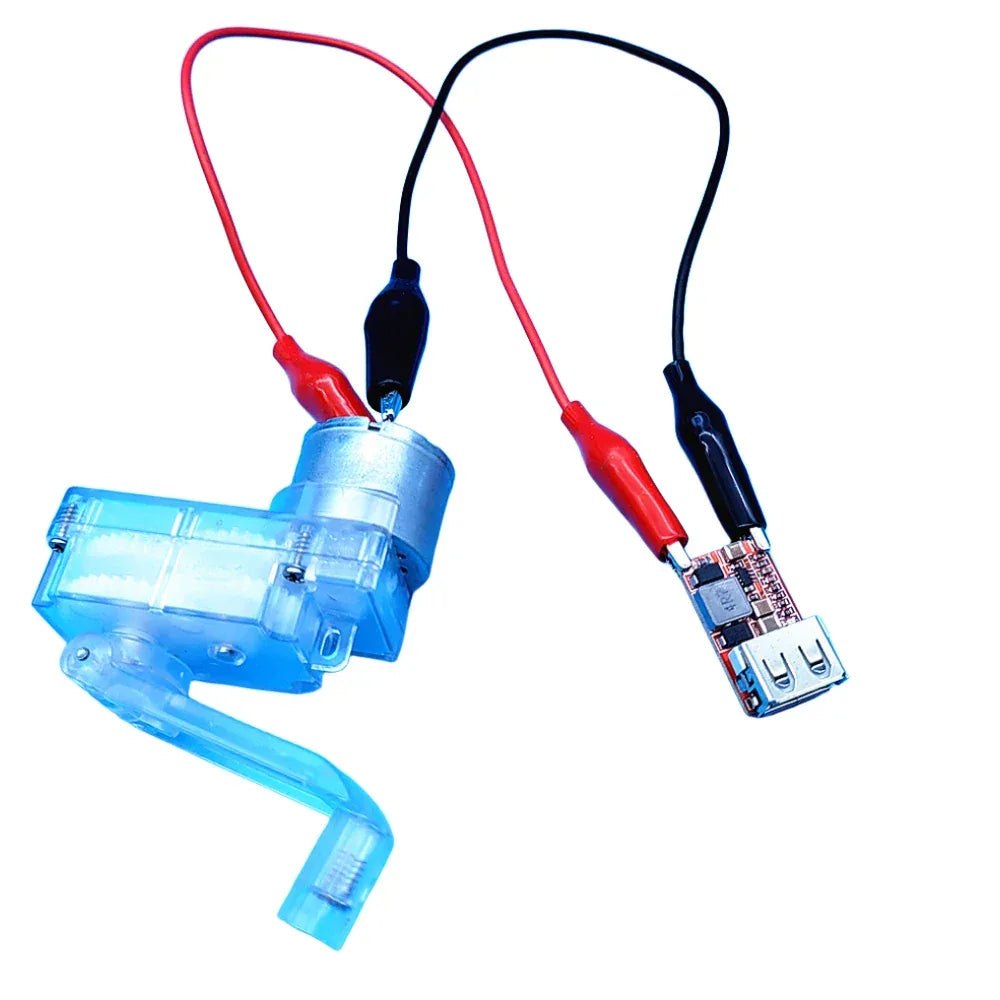 Manual Hand Crank Generator 5V 12 Volts Emergency Power Bank USB Charger