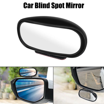 Universal Car Accessories Car Mirror Auxiliary Rear View Mirror Wide Angle Side Rear Mirrors Reverse Blind Spot 360° Adjustable