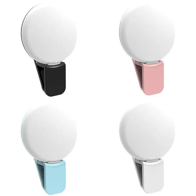 Portable LED Lamp Phone Live Video Beauty Light Universal Mobile Phone Selfie Fill Light USB Charge Photography Clip Fill Light