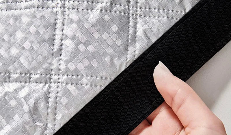 Customizable winter side opening warm cotton door curtain for wind and cold protection, double-layer thick warm blackout curtain