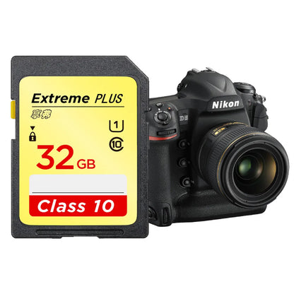 High Speed SD Card 128GB Memory Card Camera 64GB 32GB UHS-I Flash Card 256GB 16GB Up To Max 95M Class10 633x For camera