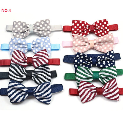 20pcs Dog Acccessories Dog Bow Tie  Bulk Dog Collar Bow Dog Bowtie Small Dog Cat Pet Supplies Dog Fashion Accessoreis Bow