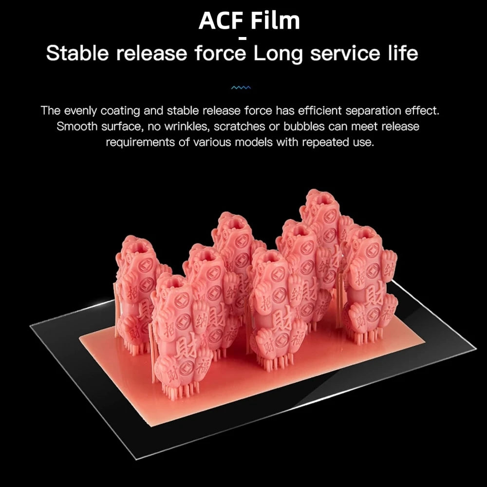 3Pcs ACF Film 290x450x0.3mm For Phrozen Sonic Mega 8KS 8K V2 HALOT Mega Saturn 3 Ultra Release Films Resin 3D Printer Parts