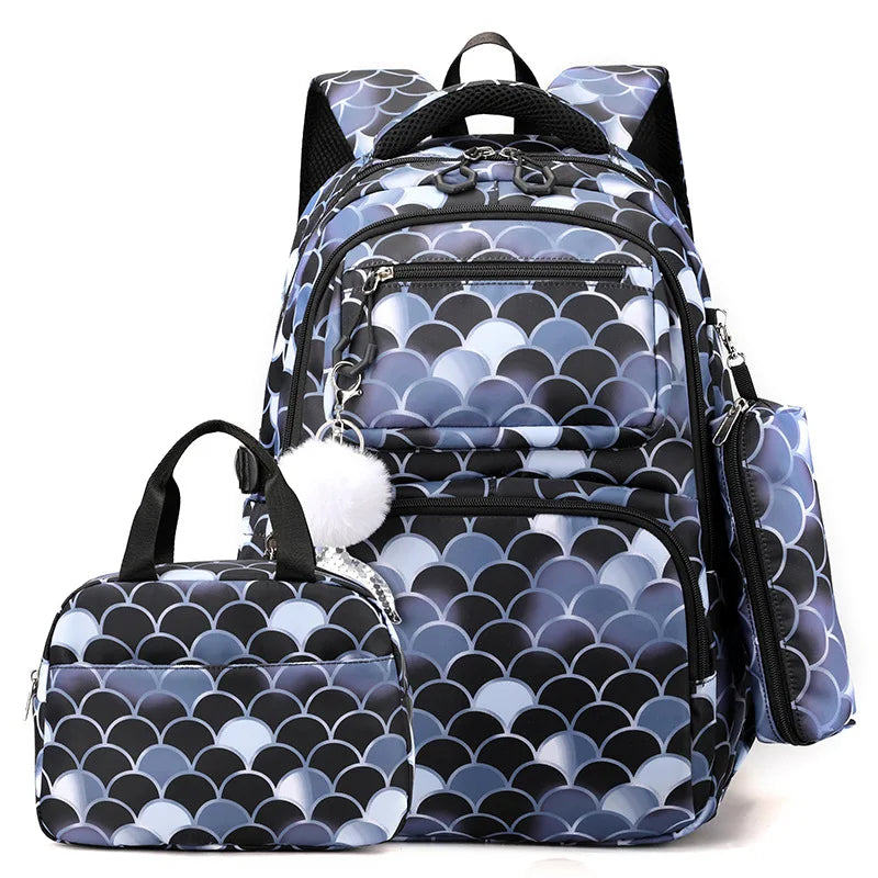 Child Girl Backpacks Primary Junior High School Bags for Girls Children Kids Bookbag Backpack 2025 Back to School Girl Schoolbag