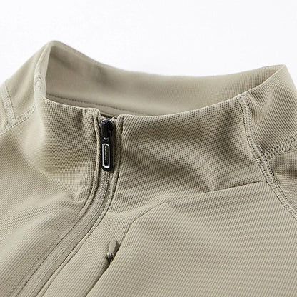 Quick Dry Men's Polo Shirt Stand Collar Pullover Male Long Sleeve Half Zipper Spring Big Size Plus Large 6XL 7XL 8XL Sport Golf