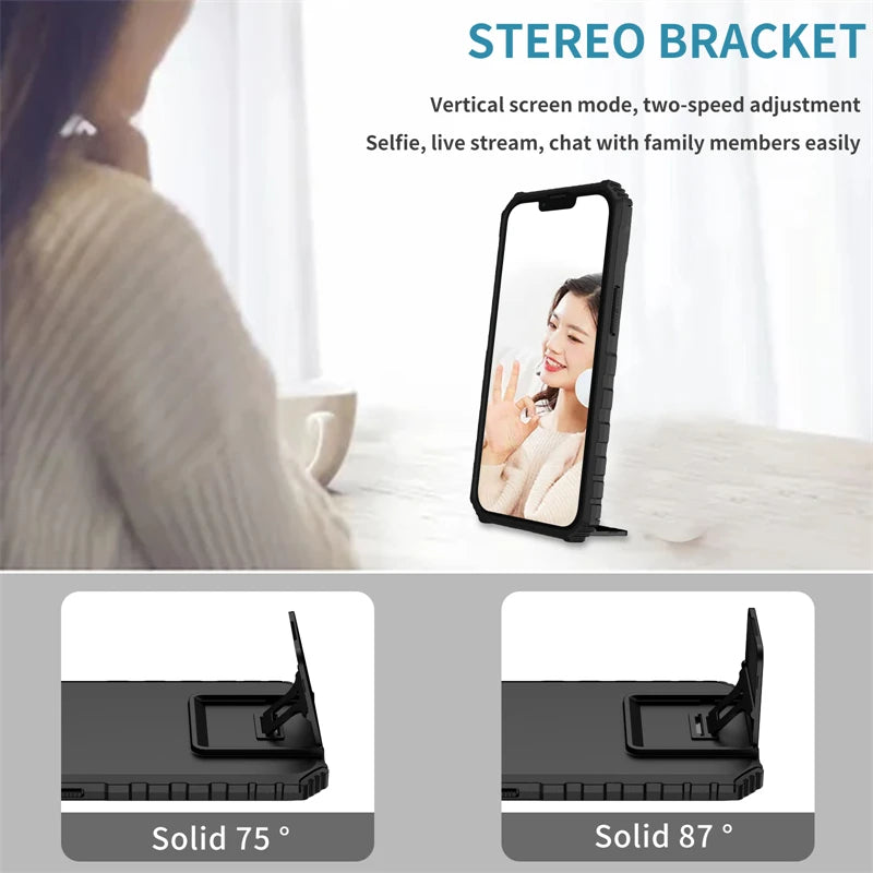 For Motorola Moto G Power G Stylus 2021 Case Slide Camera Protect Phone Case For Moto G Pure G9 Plus G30 Stand Armor Back Cover