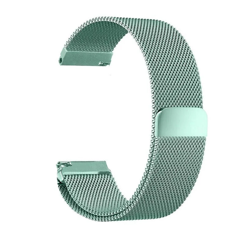 Milanese Strap For Garmin Vivoactive 6 5 4 4s 3 Venu 2 2Plus 2s 3 3s Venu4 SQ 2 Music 18 20 22mm Stainless Steel SmartWatch Band
