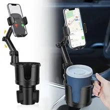 Car phone holder, multifunctional car cup holder suction, mobile phone navigation holder, magnetic wireless charger