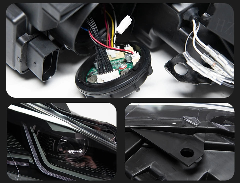 Headlight For VW Golf 6 MK6 2009-2013 Car автомобильные товары LED DRL Hella 5 Xenon Lens Hid H7 Golf6 Car Accessories