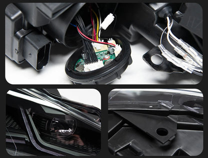 Headlight For VW Golf 6 MK6 2009-2013 Car автомобильные товары LED DRL Hella 5 Xenon Lens Hid H7 Golf6 Car Accessories