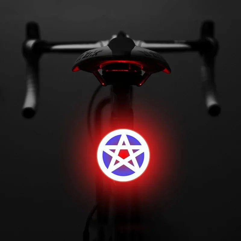 Multi Lighting Modes Bicycle Tail Light Cycling Lamp USB Rechargeable Led Flash Tail Rear Lights MTB Seatpost Bike Accessories