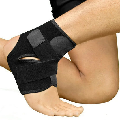 1Pcs Fitness Sports Ankle Brace Gym Elastic Ankle Support Gear Foot Weights Wraps Protector Legs Power Weightlifting 20*26cm