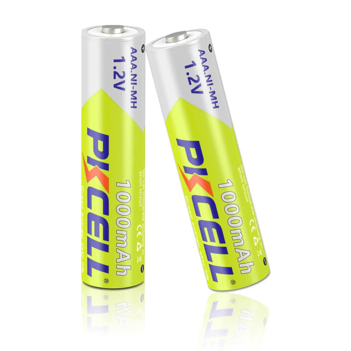 8PC PKcell Rechargeable AAA 1000mAh 1.2V Lithium Batteries 3A NI-MH Rechargeable Battery Suitable For Toys TV remotes Flashlight