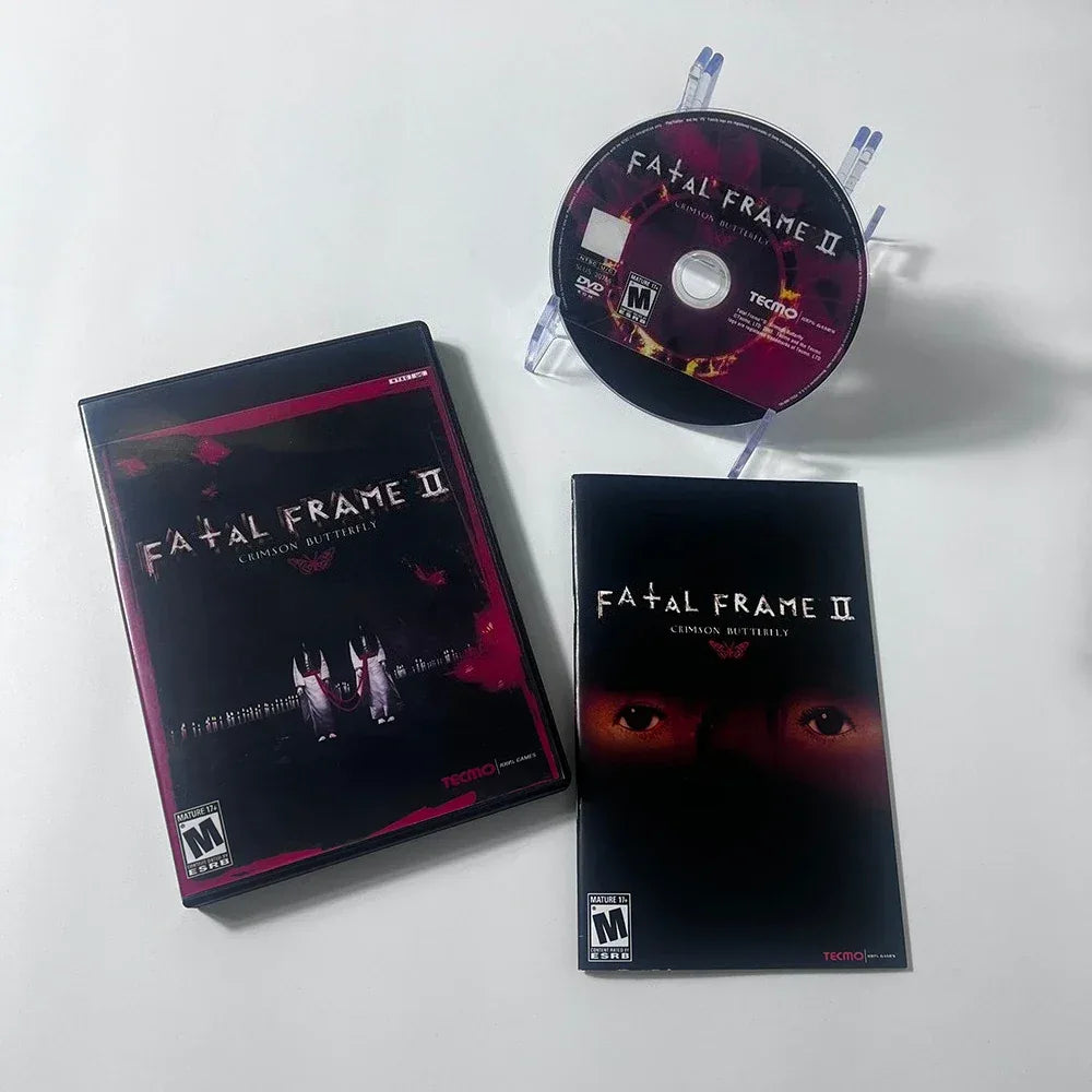 Retro video game Fatal Frame Series NTSC U/C Version copy digital burning disc DVD For PS direct reading modification machine