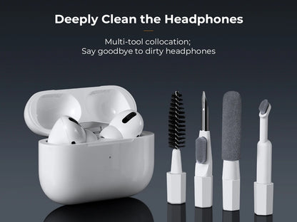 K&F Concept 20in1 iPhone AirPods Multifunction Cleaning Kits Brush Cleaning for Labtop Mobile Screen Keyboard Camera Lens