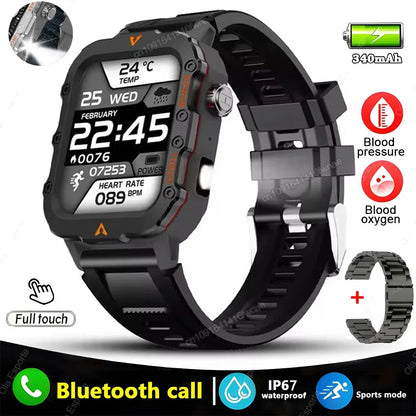 2025 Smartwatch New GPS Smart Watch Men 1.71 Inch HD Display Screen GPS & Make/Receive Phone Calls 340mAh Battery Smart Bracelet