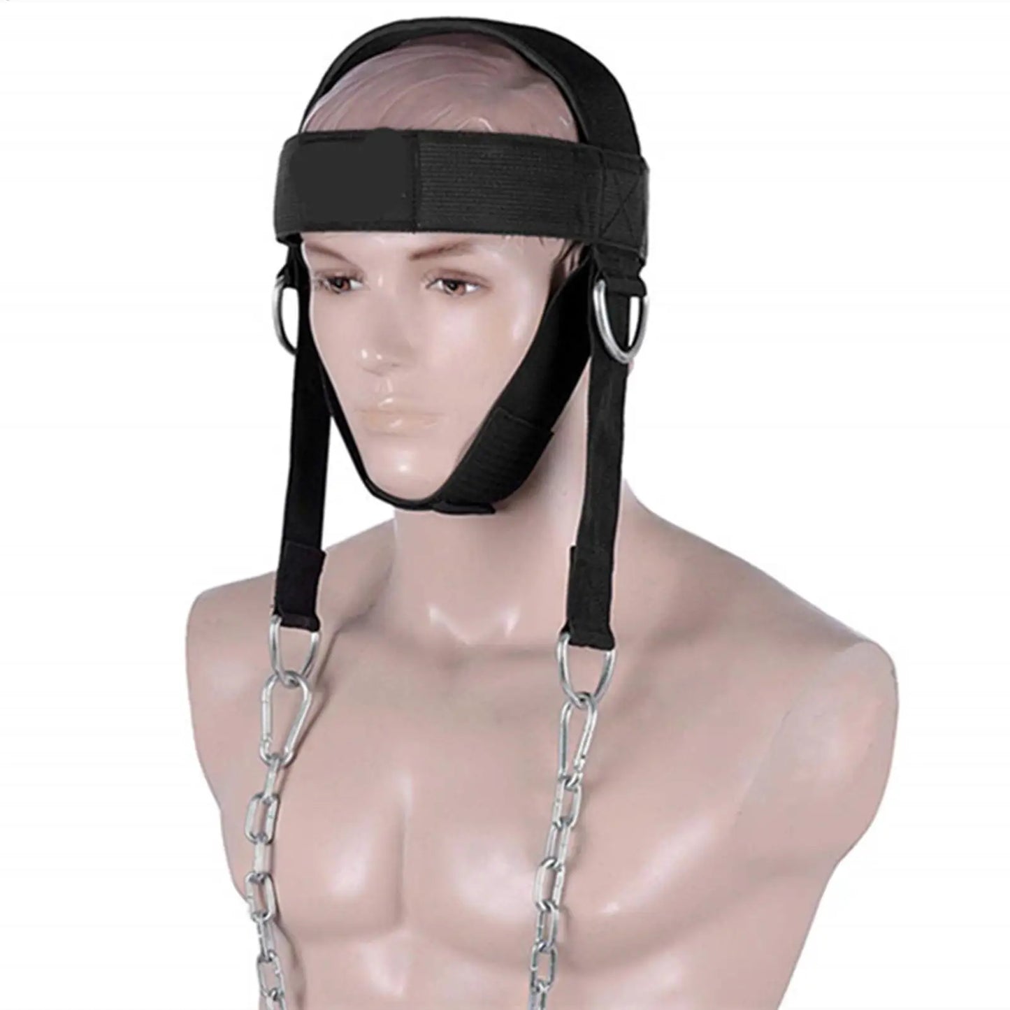 Head Harness Sports Neck Training Exerciser Strap Muscle Builder Home Gym for Strength Fitness Weight Lifting Workout Boxing MMA
