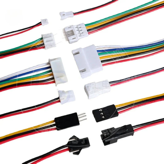 1.25/1.5/HY/PH2.0/XH/XHB/Dupont/SM2.54/2510/VH3.96 Connector Cable 2-6P Plug Socket Male Female Wire Connector Extension Cable by PDG ibma