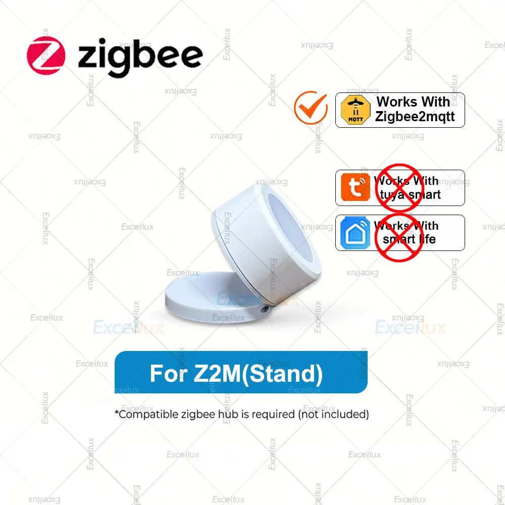 Smart Zigbee Light Sensor Illuminance Brightness Detector Real-Time Lux Monitoring Smart Home Automation For Tuya Smart Life Z2M