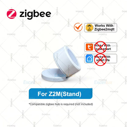 Smart Zigbee Light Sensor Illuminance Brightness Detector Real-Time Lux Monitoring Smart Home Automation For Tuya Smart Life Z2M