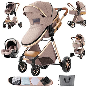 Baby Stroller 3 in 1 stroller lightweight strollers  Baby Carriage mutifunction strollers Baby newborn stroller mother kids