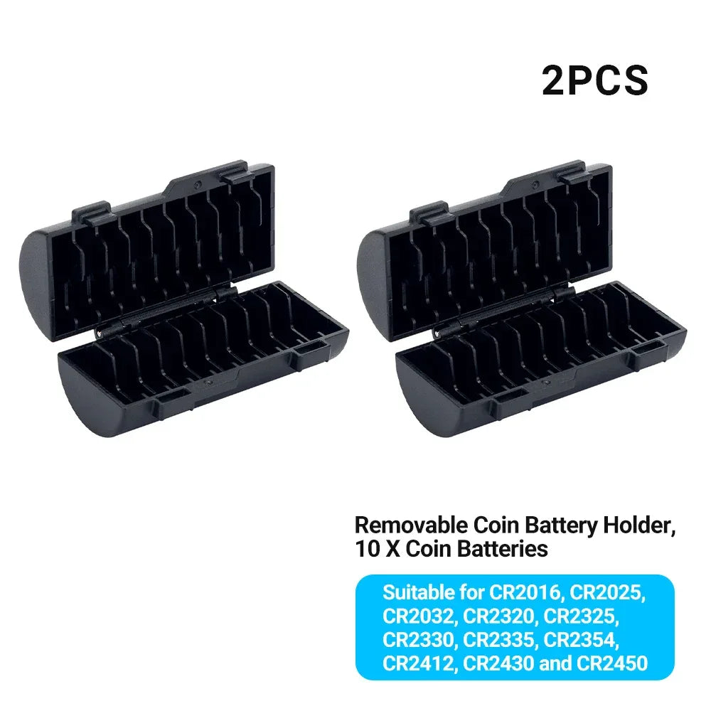 Multi Slots 18650/21700/AA/AAA/Coin Battery Case Storage Box Container Holder IP67 Waterproof And Dustproof Battery Storage Box