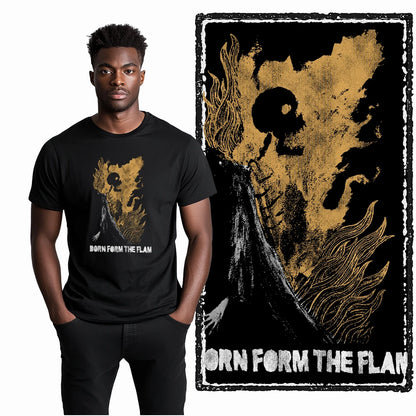 Coolmind U4 Streetwear Cool Print Exclusive Graphic T shirt fo men 100% Cotton Big Size vintage BLACK men's novelty tee shirt