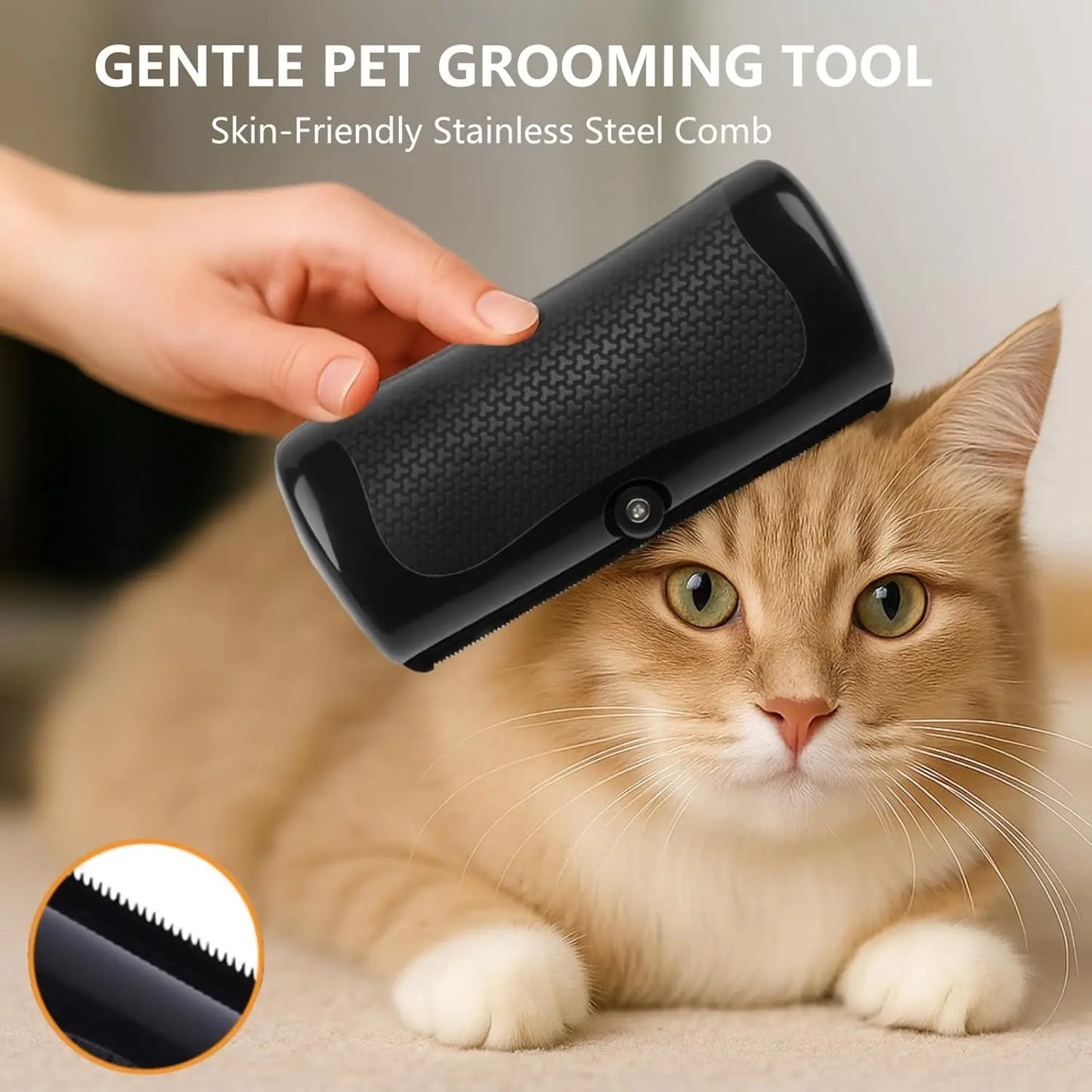 Upgraded Pet Professional Brush Dog Hair Remover Pet Fur Knot Cutter Puppy Cat Comb Brush Dog Grooming Shedding Supplies Deshed
