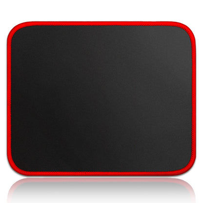 Mouse Pad with Stitched Edge Gaming Mousepad Small Non-Slip Rubber Base Washable Portable for Office Home Computer Laptop