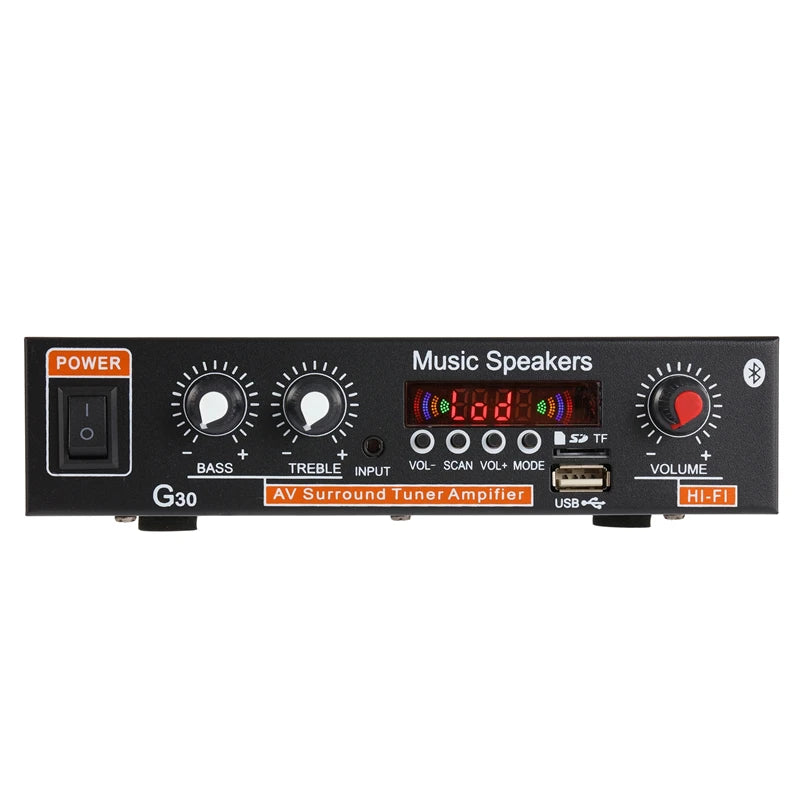 G30 G919H 1000W Home Power Amplifiers Audio Bluetooth Amplificador Subwoofer Speakers Theater Audio Sound System FM USB EU/US
