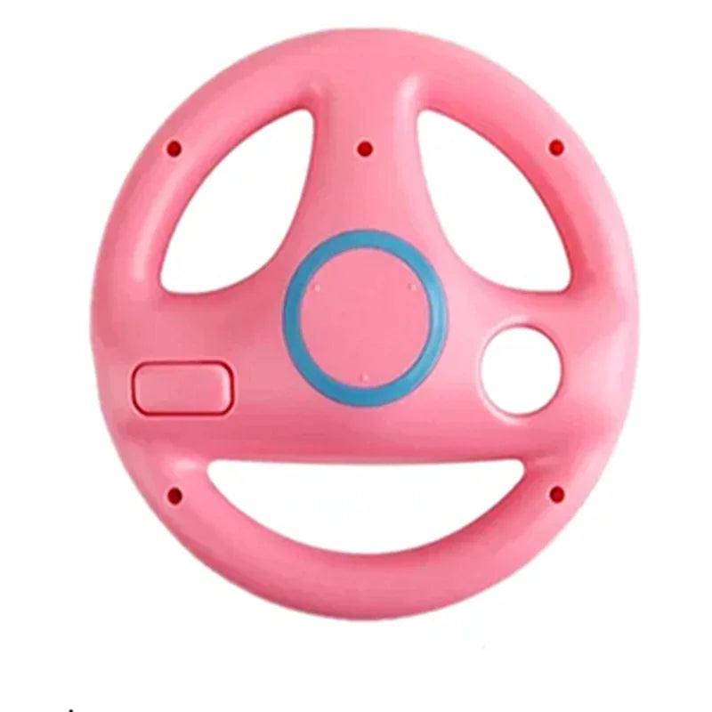 Color Game Racing Steering Wheel Games Controller for Nintendo Wii Remote Controller Racing Wheel for Wii Kart Racing handle