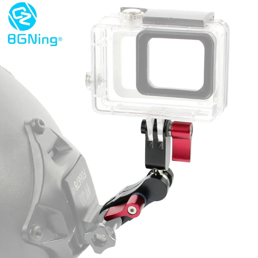 Universal Aluminum Arm Adapter Mount Bracket Connector W/ Knob 1/4'' Inch Screw for GoPro for OSMO Action YI Sports DSLR Cameras