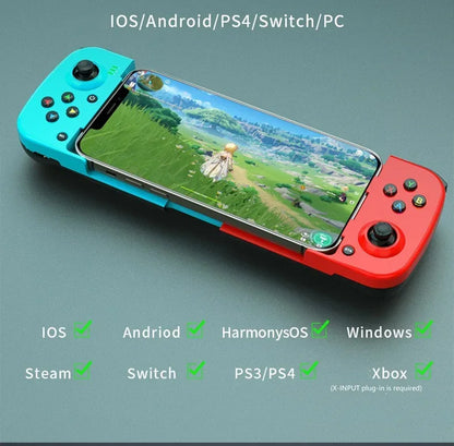 D3 Wireless Bluetooth Stretchable Gamepad For Mobile Phone Android IOS Devices Retractable Joystick for PC Video Game Controller
