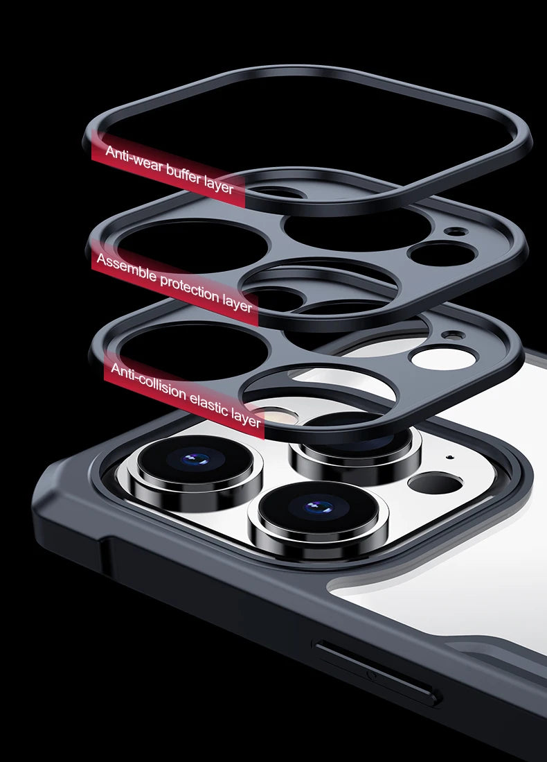 Xundd For iPhone 17 Pro Max For iPhone 17 Pro For iPhone 17 Shockproof Case Transparent case Magnetic Case For iPhone 17 Air