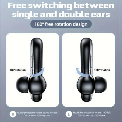 Wireless P13 Pro LED Digital Display Business Earphone Long Standby Sport Wireless 5.2 Headphone HiFi Subwoofer For Phones