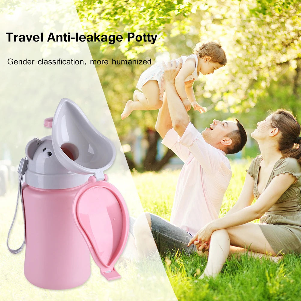 Portable Baby Hygienic Toilet Urinal for Boys Girls Outdoor Car Travel Leak-Proof Potty Children's Convenient Training Toilet