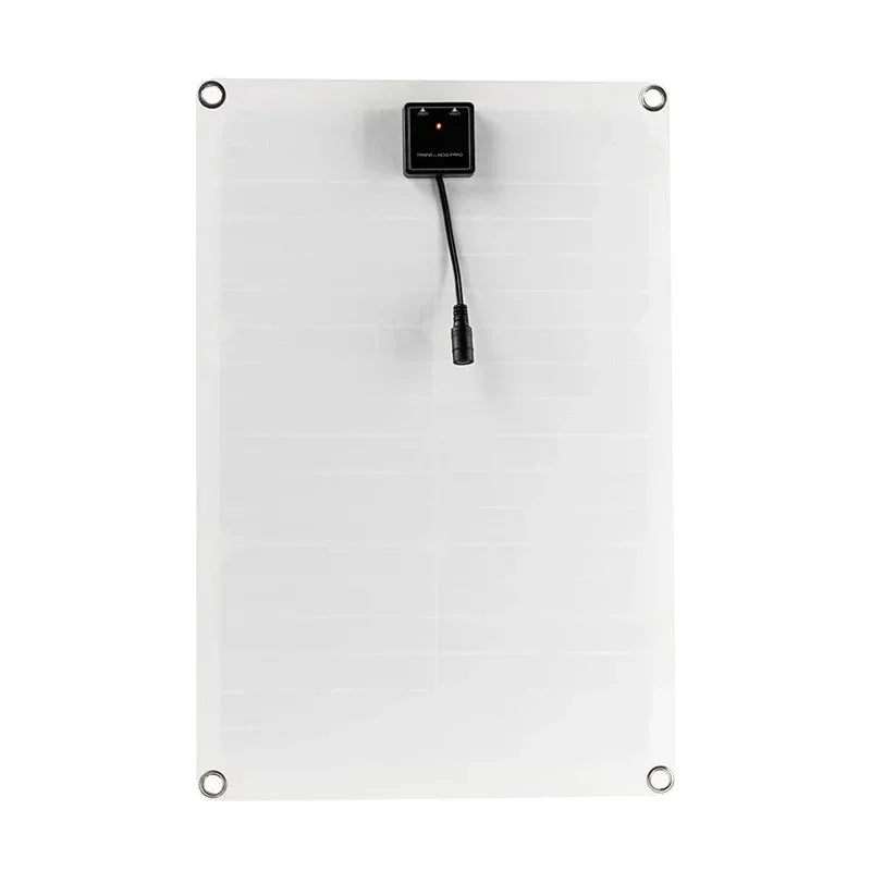 18V Solar Panel 100W + Dual USB Waterproof Outdoor Hiking Camping Portable Battery Mobile Phone Charging Bank Chargings Panels