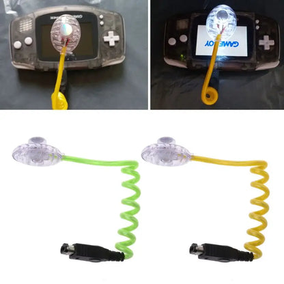 Worm Screen Light LED Night Lamp with Packing for GBA Gameboy Advance/for Game Boy Color GBC Console